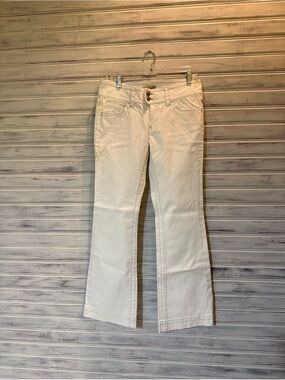 CAbi White Flared Jeans